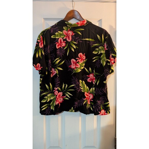 Two Palms Hawaiian Floral Print Shirt - Picture 3 of 3